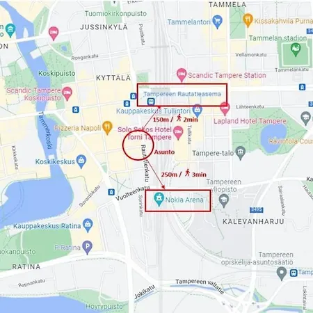 Enjoy Centre In Spacious Apt Next To Arena * Τάμπερε